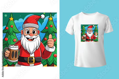 Christmas typography T shirt Design, Christmas is the most wonderful time


