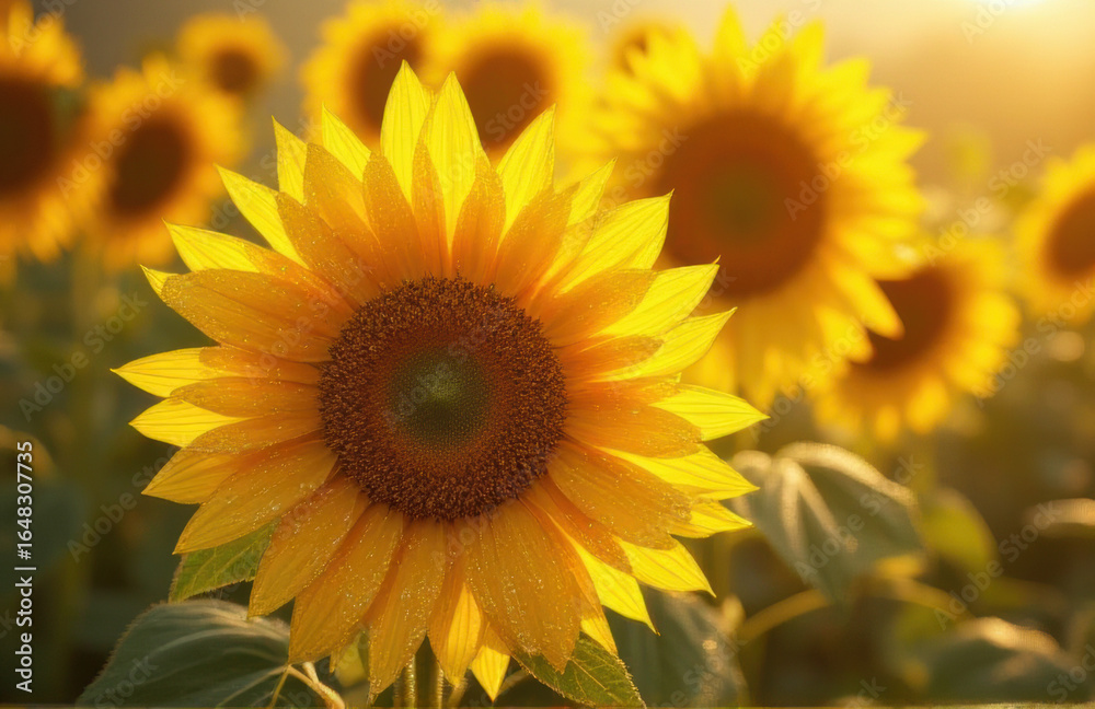 Fototapeta premium close up of sunflower