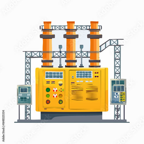 産業用電気機械器具製造と制御盤やモーター製造