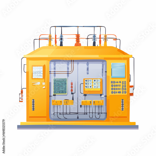 産業用電気機械器具製造と制御盤やモーター製造