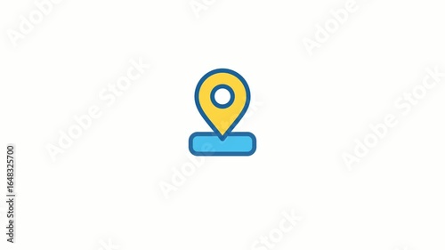 GPS Navigation Loop – Animated Direction Arrow