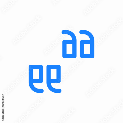 font text styles icon sign vector