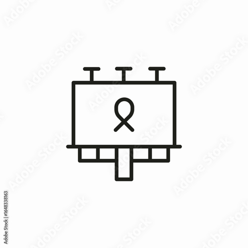 podium ribbon icon sign vector