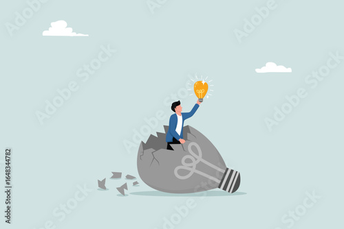 From failure to success, learning from mistakes, trying to create new innovations, entrepreneurs rise from broken light bulbs to getting light bulbs with brilliant ideas.