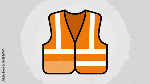 High-Visibility Safety Vest for Construction and Roadwork