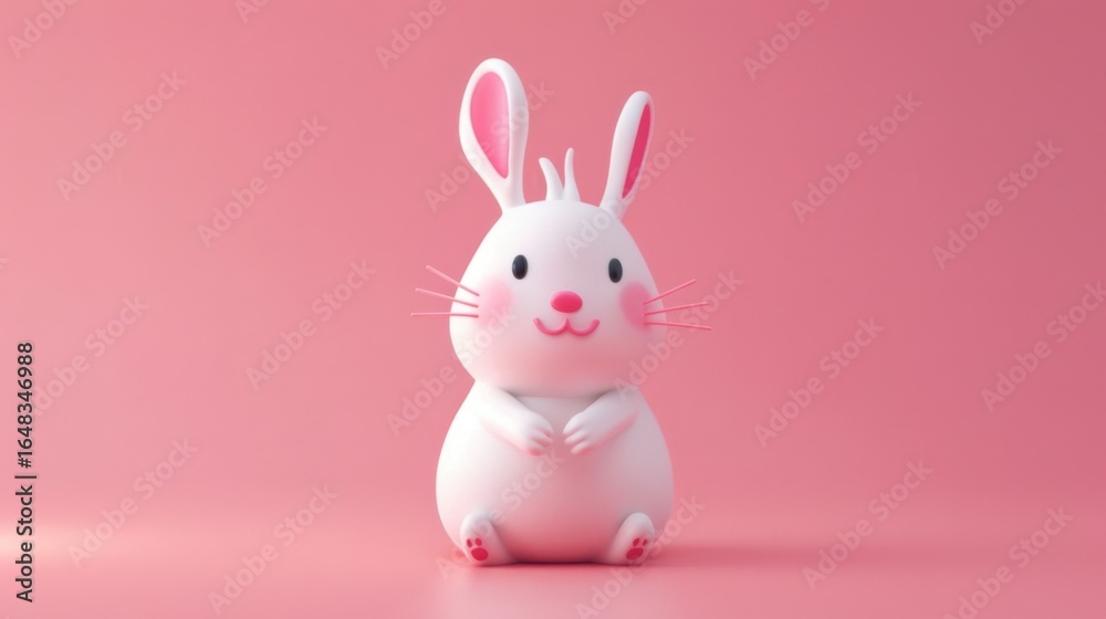 Obraz premium 3D Cartoon Animal