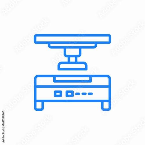 pressure indicator pressure gauge icon sign vector