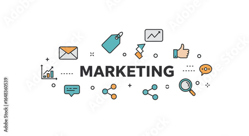 Digital Marketing Concept Vector Illustration