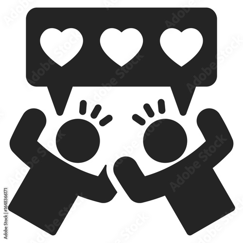 Fans  Vector Icon 
