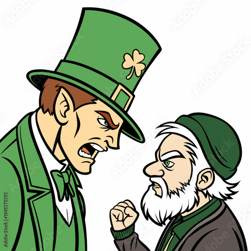 st patricks day leprechaun