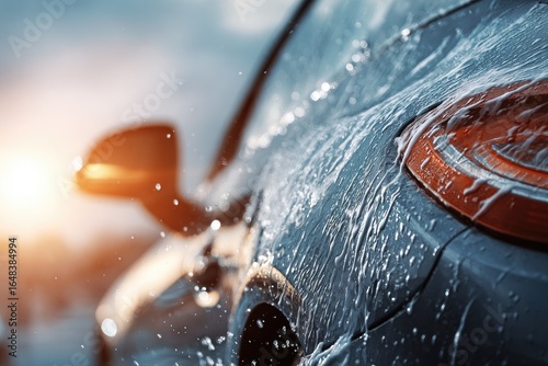 Car Detailing, Water Spray, Clean