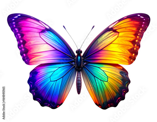 butterfly isolated on white background