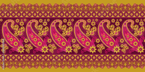 elegant paisley pattern for wallpaper background and textile beautiful paisley originated in persia and paisley is popular in Iran india scotland this paisley design is good for dress shawl scarf rida