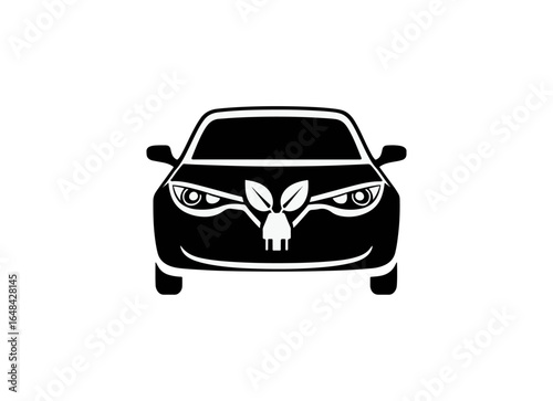 Electric vehicle front end illustration