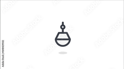 Industrial lifting tool illustration