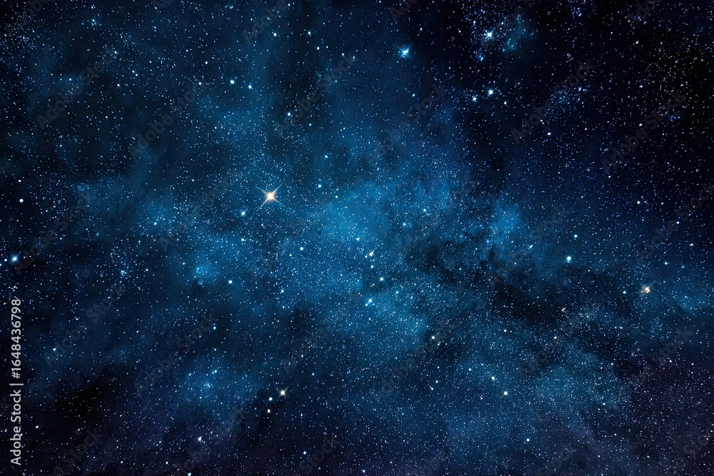 Obraz premium Deep space nebula with countless stars (2)