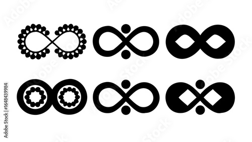 Bold Infinity Symbol loop endless