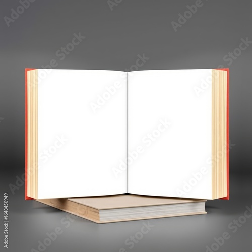 Book mockup book mockup blank template isolated book professional presentation blank empty  creative composition versatile use  professional lighting expert styling high-quality imagery r