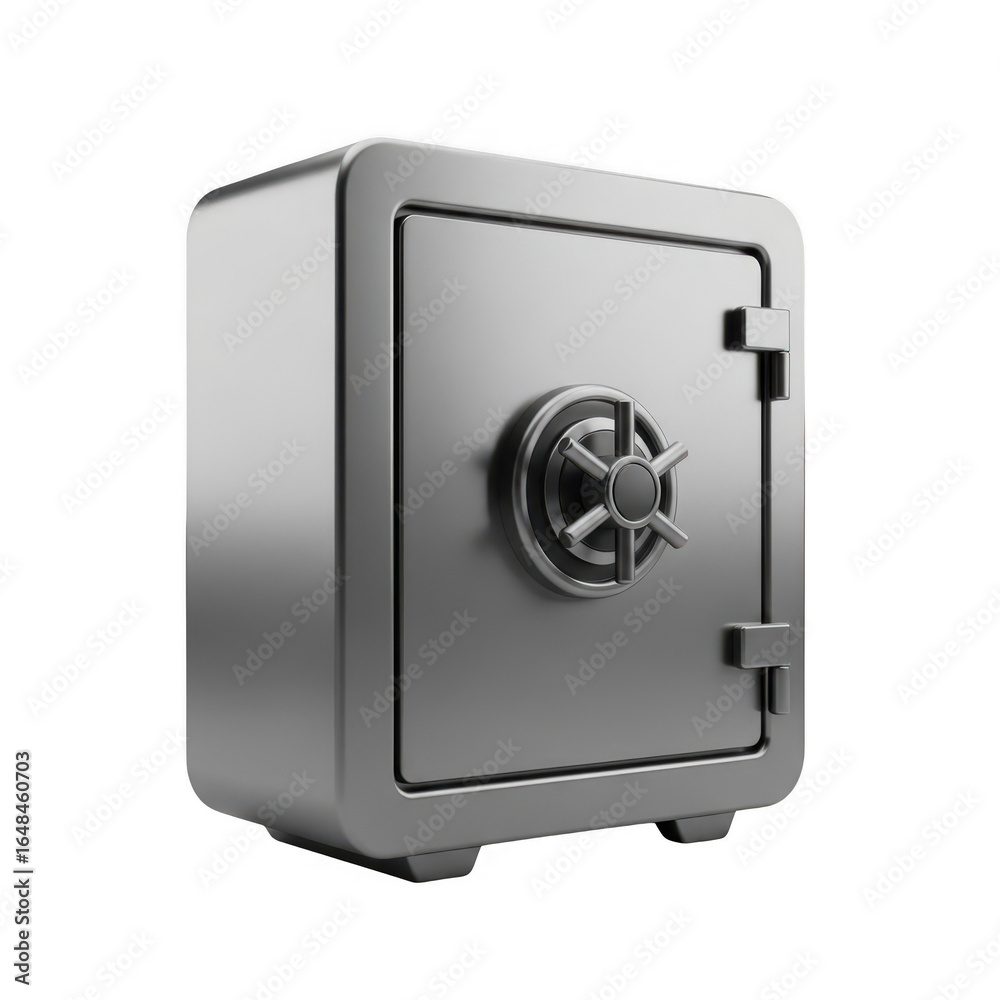 Metal safe with combination lock providing secure storage solution for valuables and financial assets offering protection against theft and unauthorized access Metal safe with combination lock providing secure storage solution for valuables and financial assets offering protection against theft and unauthorized access