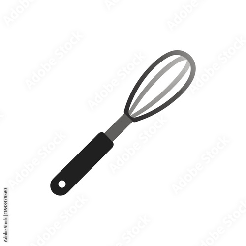 Professional kitchen whisk with ergonomic handle for effortless baking and cooking tasks