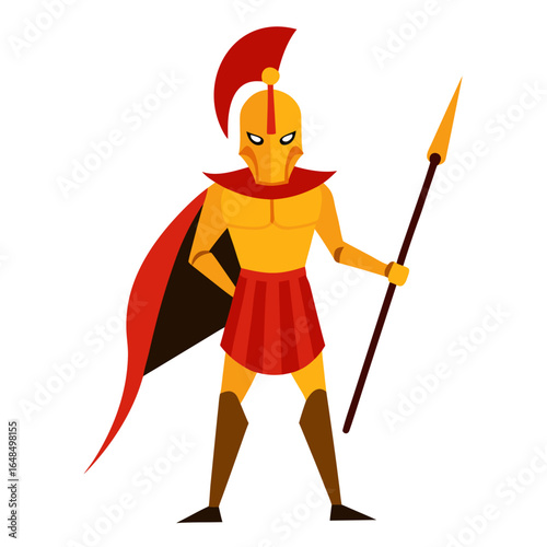 illustration of cartoon superhero