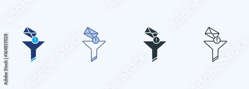 Spam Filtering Multiple Style Icon Collection