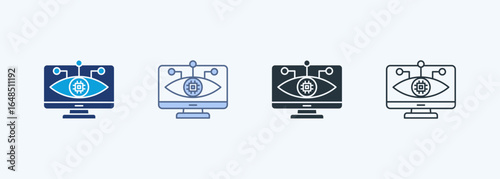 Computer Vision Multiple Style Icon Collection
