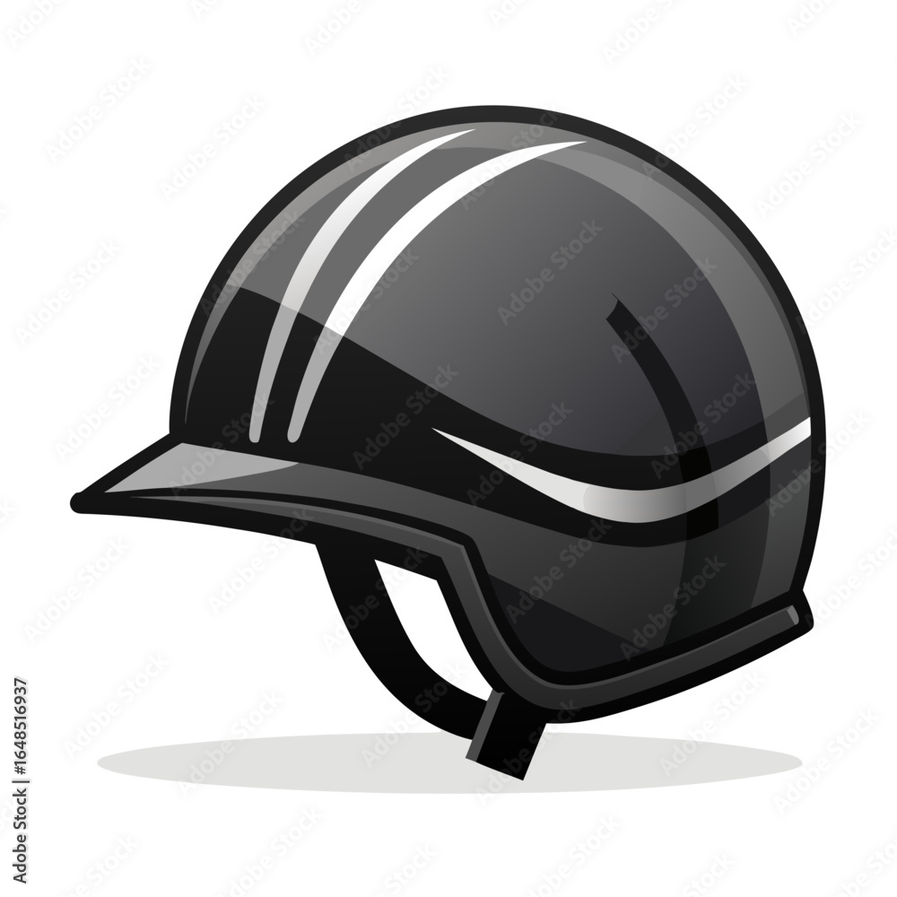 Fototapeta premium vector illustration of helmet