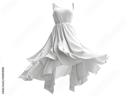 Handkerchief hem dress (