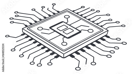 Computer chip processor cpu microchip technology circuit board integrated system engineering design hardware