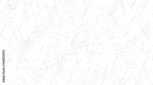 Grunge abstract scratch texture overlay. White background with subtle distressed noise and random scattered lines. Ideal for vintage design.