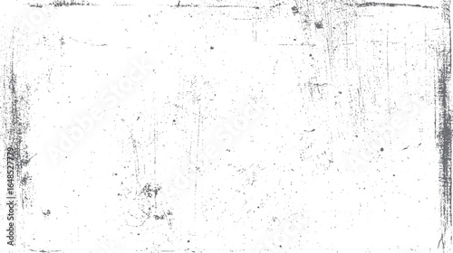 Vintage grunge texture with distressed edges, worn surface scratches, and scattered speckled details for rustic retro background graphic design.