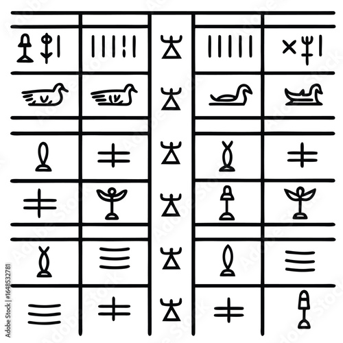Ancient Writing System Symbols Found in Archaeological Dig Site