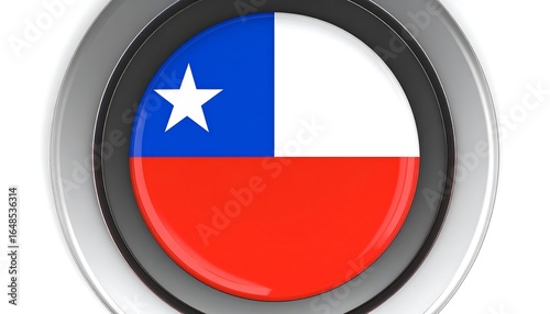 Free Download Circular national flag, metallic frame - GFXLoad