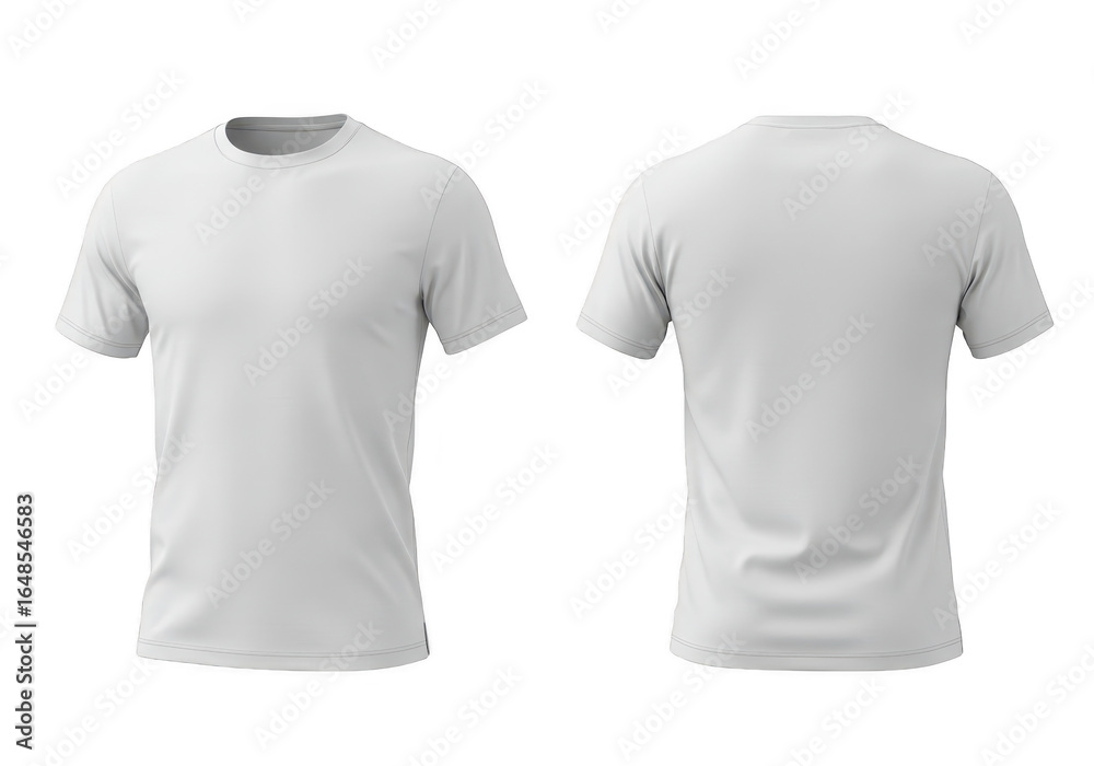 custom made wallpaper toronto digitalWhite tshirt front and back view isolated on transparent background