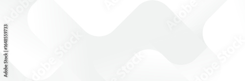 Abstract pattern white geometric banner design background.