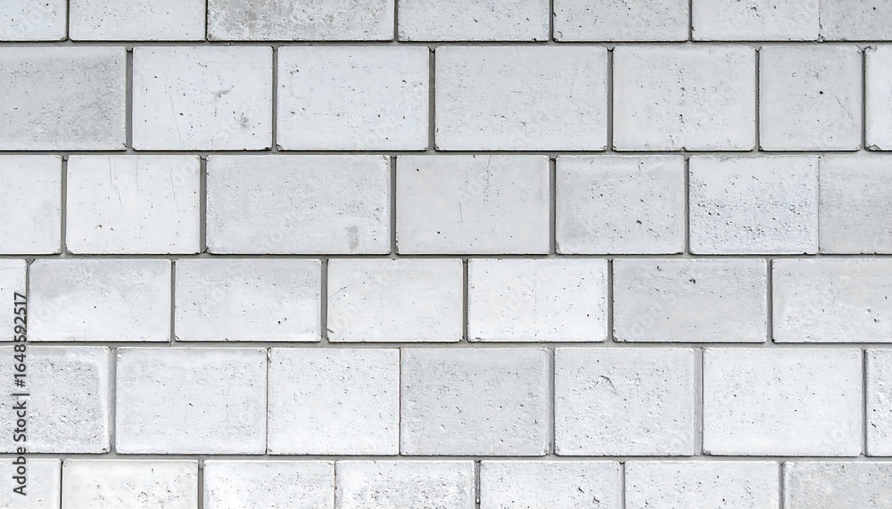 Obraz premium White rectangular blocks wall