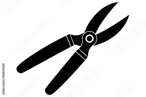 Garden Hedge Shears Silhouette