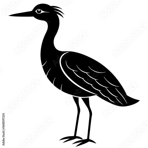 Heron Bird Silhouette