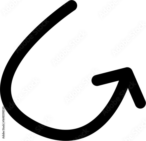 Simple Arrows Isolated Pointer Direction 