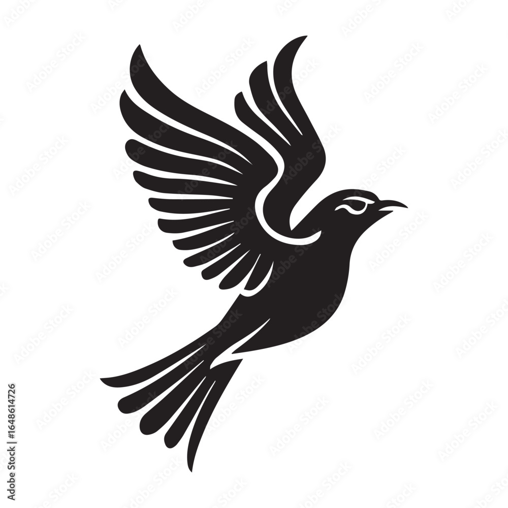 Obraz premium vector illustration of a dove