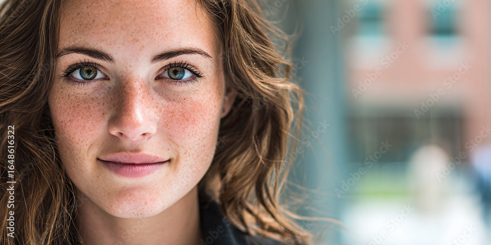 portrait of a young woman portrait of a young woman