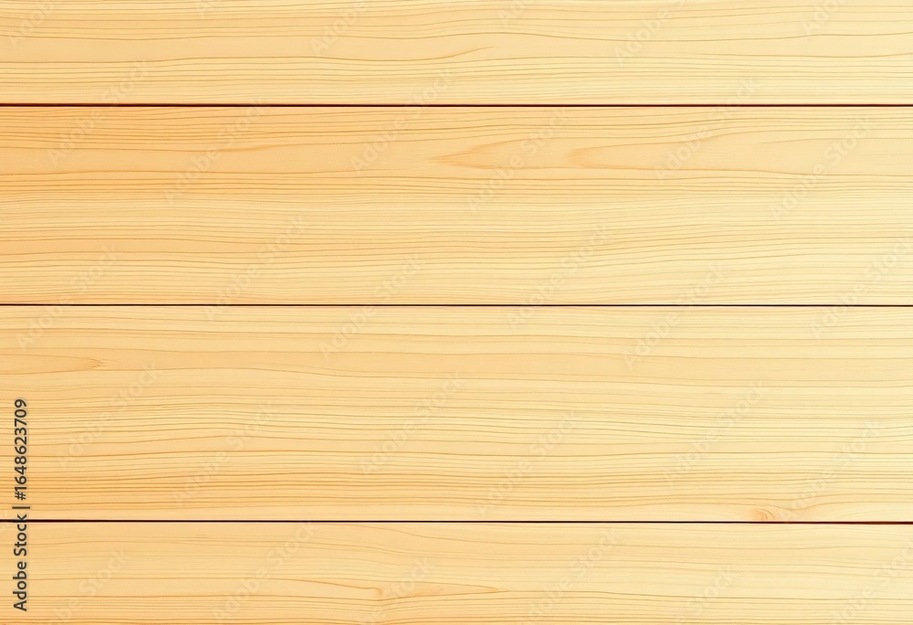 Naklejka premium Horizontal light wood grain, warm beige and brown tones, seamless texture, clean, element