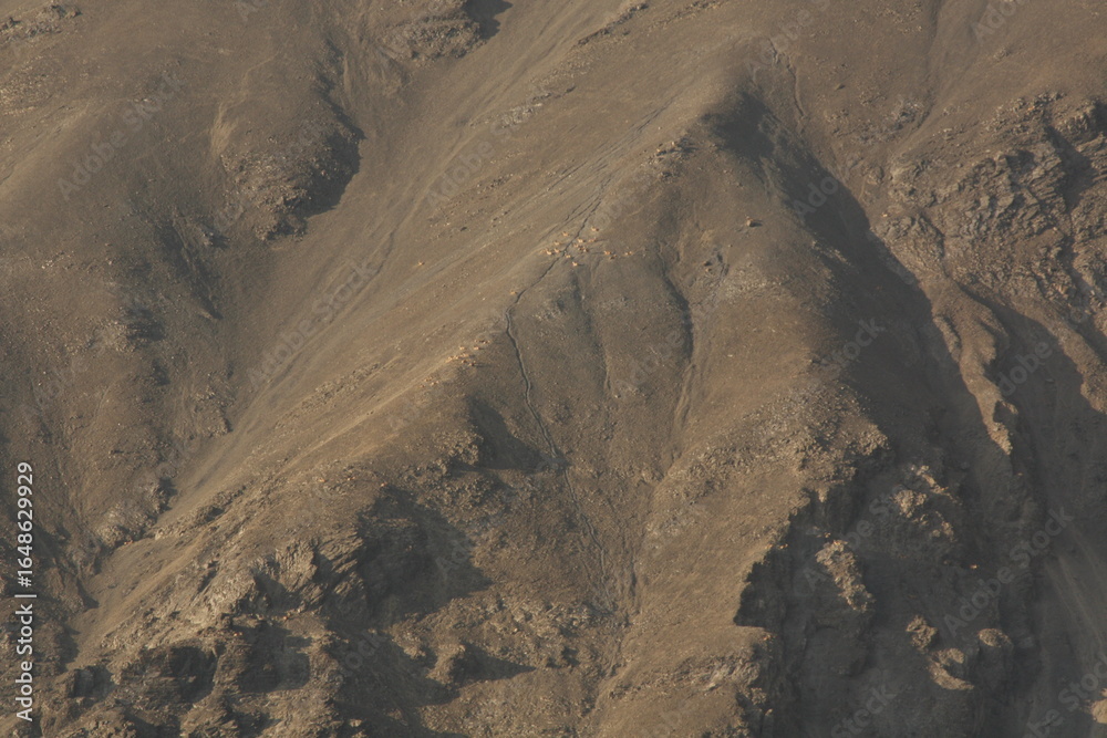 Fototapeta premium aerial view of the desert