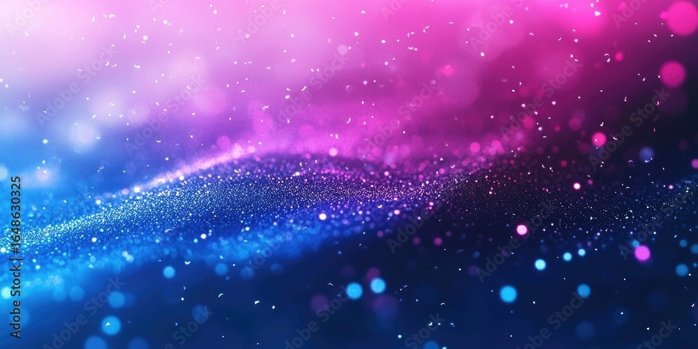 Obraz premium Futuristic gradient with cool blue and digital purple