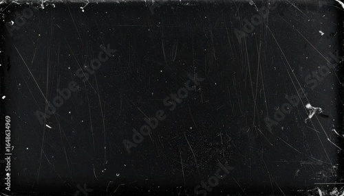 grunge overlay effect with scratch and dust on black background,retro noisy grain dust texture for film or photo overlay effect on black background,old photo overlay texture