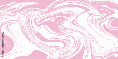 Pink candy pattern background. Abstract vector melted caramel texture.