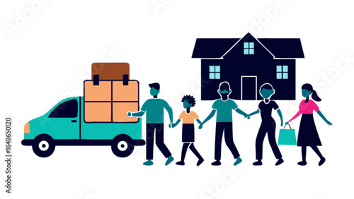 Family move