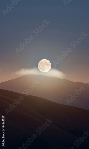 가을 밤하늘과 전통의 달빛, Autumn Moonlight Over Tradition