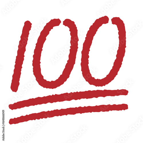 100点のマーク